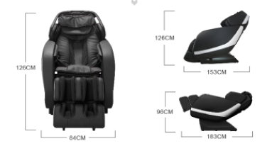 Размеры массажного кресла Comtek COMFORT