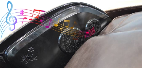 Высококачественными динамиками по обеим сторонам головы